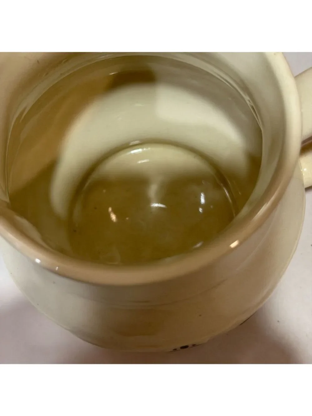 Vintage 1990 Longaberger Pottery Woven Traditions Pitcher Classic Blue 32oz 6